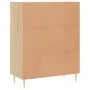 Engineered wood sideboard in Sonoma oak 69.5x34x90 cm by vidaXL, Sideboards - Ref: Foro24-828031, Price: 95,61 €, Discount: %