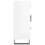 Glossy white plywood sideboard 69.5x34x90 cm by vidaXL, Sideboards - Ref: Foro24-828070, Price: 111,78 €, Discount: %