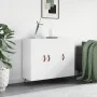 White engineered wood sideboard 90x34x80 cm by vidaXL, Sideboards - Ref: Foro24-828076, Price: 84,98 €, Discount: %