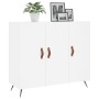 Weißes Sideboard aus Holzwerkstoff, 90 x 34 x 80 cm von vidaXL, Sideboards - Ref: Foro24-828076, Preis: 86,33 €, Rabatt: %