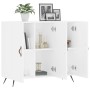 Weißes Sideboard aus Holzwerkstoff, 90 x 34 x 80 cm von vidaXL, Sideboards - Ref: Foro24-828076, Preis: 86,33 €, Rabatt: %