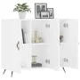 White engineered wood sideboard 90x34x80 cm by vidaXL, Sideboards - Ref: Foro24-828076, Price: 84,98 €, Discount: %