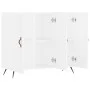 White engineered wood sideboard 90x34x80 cm by vidaXL, Sideboards - Ref: Foro24-828076, Price: 84,98 €, Discount: %