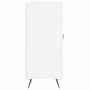 Aparador de madera de ingeniería blanco 90x34x80 cm de vidaXL, Aparadores - Ref: Foro24-828076, Precio: 86,03 €