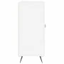 White engineered wood sideboard 90x34x80 cm by vidaXL, Sideboards - Ref: Foro24-828076, Price: 84,98 €, Discount: %