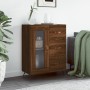 Sideboard aus brauner Eiche 69,5x34x90 cm von vidaXL, Sideboards - Ref: Foro24-828019, Preis: 68,35 €, Rabatt: %