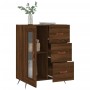 Sideboard aus brauner Eiche 69,5x34x90 cm von vidaXL, Sideboards - Ref: Foro24-828019, Preis: 68,35 €, Rabatt: %