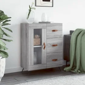 Sonoma gray engineered wood sideboard 69.5x34x90 cm by vidaXL, Sideboards - Ref: Foro24-828018, Price: 70,81 €, Discount: %