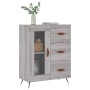 Aparador de madera de ingeniería gris Sonoma 69,5x34x90 cm de vidaXL, Aparadores - Ref: Foro24-828018, Precio: 71,43 €, Descu...