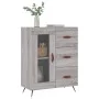 Sonoma gray engineered wood sideboard 69.5x34x90 cm by vidaXL, Sideboards - Ref: Foro24-828018, Price: 70,81 €, Discount: %