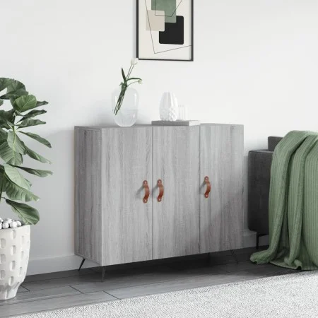 Sonoma graues Sideboard aus Holzwerkstoff, 90 x 34 x 80 cm von vidaXL, Sideboards - Ref: Foro24-828082, Preis: 81,07 €, Rabat...