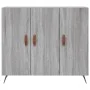Sonoma graues Sideboard aus Holzwerkstoff, 90 x 34 x 80 cm von vidaXL, Sideboards - Ref: Foro24-828082, Preis: 81,07 €, Rabat...
