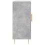 Concrete gray engineered wood sideboard 90x34x80 cm by vidaXL, Sideboards - Ref: Foro24-828096, Price: 84,12 €, Discount: %