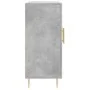 Concrete gray engineered wood sideboard 90x34x80 cm by vidaXL, Sideboards - Ref: Foro24-828096, Price: 80,95 €, Discount: %