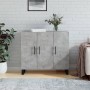 Engineered wood sideboard in concrete grey, 90x34x80 cm. by vidaXL, Sideboards - Ref: Foro24-828136, Price: 97,36 €, Discount: %