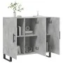 Engineered wood sideboard in concrete grey, 90x34x80 cm. by vidaXL, Sideboards - Ref: Foro24-828136, Price: 95,92 €, Discount: %