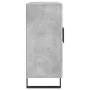 Engineered wood sideboard in concrete grey, 90x34x80 cm. by vidaXL, Sideboards - Ref: Foro24-828136, Price: 95,92 €, Discount: %