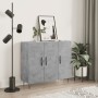 Betongraues Sideboard aus Holzwerkstoff, 90 x 34 x 80 cm von vidaXL, Sideboards - Ref: Foro24-828104, Preis: 82,29 €, Rabatt: %