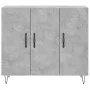 Concrete gray engineered wood sideboard 90x34x80 cm by vidaXL, Sideboards - Ref: Foro24-828104, Price: 81,64 €, Discount: %