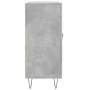 Concrete gray engineered wood sideboard 90x34x80 cm by vidaXL, Sideboards - Ref: Foro24-828104, Price: 81,64 €, Discount: %