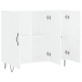 Weißes Sideboard aus Holzwerkstoff, 90 x 34 x 80 cm von vidaXL, Sideboards - Ref: Foro24-828100, Preis: 95,82 €, Rabatt: %