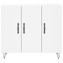 Weißes Sideboard aus Holzwerkstoff, 90 x 34 x 80 cm von vidaXL, Sideboards - Ref: Foro24-828100, Preis: 95,82 €, Rabatt: %