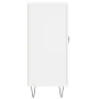 Aparador de madera de ingeniería blanco 90x34x80 cm de vidaXL, Aparadores - Ref: Foro24-828100, Precio: 94,34 €, Descuento: %
