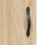Aparador de madera de ingeniería roble Sonoma 90x34x80 cm de vidaXL, Aparadores - Ref: Foro24-828103, Precio: 81,64 €, Descue...