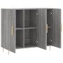 Sonoma gray engineered wood sideboard 90x34x80 cm by vidaXL, Sideboards - Ref: Foro24-828098, Price: 79,39 €, Discount: %