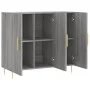 Sonoma gray engineered wood sideboard 90x34x80 cm by vidaXL, Sideboards - Ref: Foro24-828098, Price: 78,27 €, Discount: %