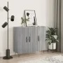 Sonoma gray engineered wood sideboard 90x34x80 cm by vidaXL, Sideboards - Ref: Foro24-828106, Price: 77,55 €, Discount: %