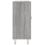 Sonoma gray engineered wood sideboard 90x34x80 cm by vidaXL, Sideboards - Ref: Foro24-828106, Price: 88,33 €, Discount: %
