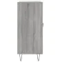 Sonoma gray engineered wood sideboard 90x34x80 cm by vidaXL, Sideboards - Ref: Foro24-828106, Price: 77,55 €, Discount: %