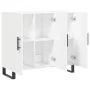 White engineered wood sideboard 90x34x80 cm by vidaXL, Sideboards - Ref: Foro24-828132, Price: 99,28 €, Discount: %