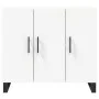White engineered wood sideboard 90x34x80 cm by vidaXL, Sideboards - Ref: Foro24-828132, Price: 99,28 €, Discount: %