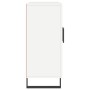 Aparador de madera de ingeniería blanco 90x34x80 cm de vidaXL, Aparadores - Ref: Foro24-828132, Precio: 100,90 €, Descuento: %