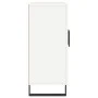 White engineered wood sideboard 90x34x80 cm by vidaXL, Sideboards - Ref: Foro24-828132, Price: 99,28 €, Discount: %