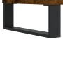 Smoked oak engineered wood sideboard 90x34x80 cm by vidaXL, Sideboards - Ref: Foro24-828137, Price: 84,71 €, Discount: %