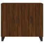 Aparador de madera de ingeniería marrón roble 90x34x80 cm de vidaXL, Aparadores - Ref: Foro24-828139, Precio: 85,61 €, Descue...