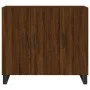 Sideboard aus eichenbraunem Holzwerkstoff, 90 x 34 x 80 cm von vidaXL, Sideboards - Ref: Foro24-828139, Preis: 82,33 €, Rabat...