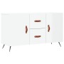 Glossy white engineered wood sideboard 100x36x60 cm by vidaXL, Sideboards - Ref: Foro24-828142, Price: 88,77 €, Discount: %