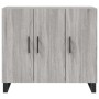 Aparador de madera de ingeniería gris Sonoma 90x34x80 cm de vidaXL, Aparadores - Ref: Foro24-828138, Precio: 100,33 €, Descue...
