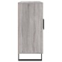 Sonoma graues Sideboard aus Holzwerkstoff, 90 x 34 x 80 cm von vidaXL, Sideboards - Ref: Foro24-828138, Preis: 100,22 €, Raba...