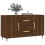 Engineered wood sideboard in brown oak 100x36x60 cm by vidaXL, Sideboards - Ref: Foro24-828155, Price: 105,90 €, Discount: %