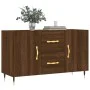 Engineered wood sideboard in brown oak 100x36x60 cm by vidaXL, Sideboards - Ref: Foro24-828155, Price: 104,68 €, Discount: %