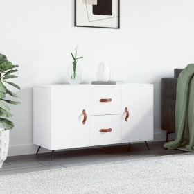 Weißes Sideboard aus Holzwerkstoff, 100 x 36 x 60 cm von vidaXL, Sideboards - Ref: Foro24-828140, Preis: 83,89 €, Rabatt: %