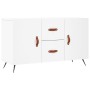 Aparador de madera de ingeniería blanco 100x36x60 cm de vidaXL, Aparadores - Ref: Foro24-828140, Precio: 83,80 €