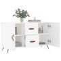 Weißes Sideboard aus Holzwerkstoff, 100 x 36 x 60 cm von vidaXL, Sideboards - Ref: Foro24-828140, Preis: 83,89 €, Rabatt: %