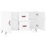 Weißes Sideboard aus Holzwerkstoff, 100 x 36 x 60 cm von vidaXL, Sideboards - Ref: Foro24-828140, Preis: 83,89 €, Rabatt: %