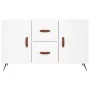 Weißes Sideboard aus Holzwerkstoff, 100 x 36 x 60 cm von vidaXL, Sideboards - Ref: Foro24-828140, Preis: 82,89 €, Rabatt: %